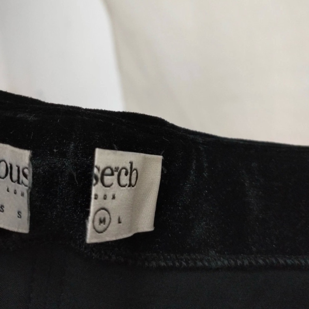 HOUSE OFCB'Jaina'Black&Vintage Cream Strapless Corset Dress/Size M-US 6-8 - Picture 7 of 7